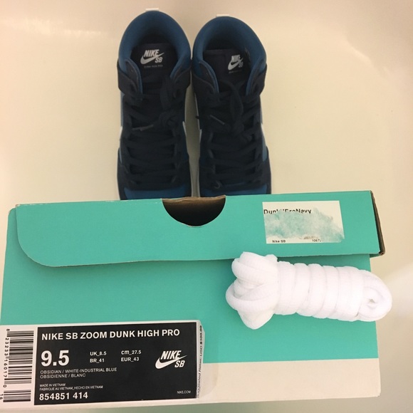 ❌SOLD❌Nike SB Dunk High Industrial BL 9.5 RARE 🔥 - Picture 5 of 6